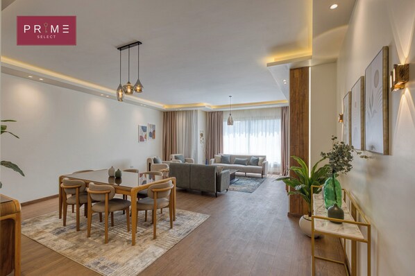 Apartment, 2 Bedrooms | Living area - Prime Select Village Gardens Kattameya (New Cairo)