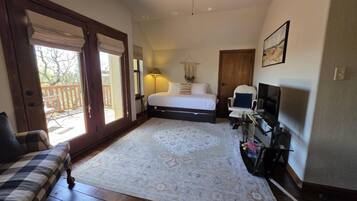 2 bedrooms, iron/ironing board, travel crib, WiFi