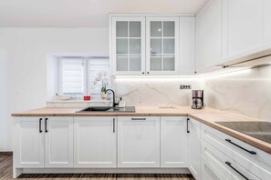 Fridge, microwave, oven, dishwasher - Villa Elegant Stone - Three Bedroom Villa, Sleeps 6 (Runović)