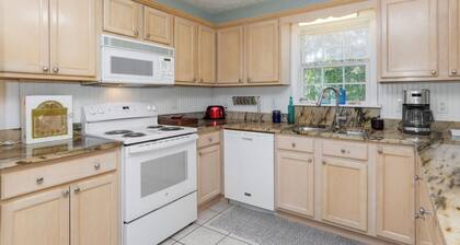 Spacious 3BR w/ Hot Tub, Game Room & Golf Cart – Pet Friendly Getaway!