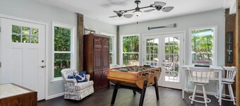 Spacious 3BR w/ Hot Tub, Game Room & Golf Cart – Pet Friendly Getaway!