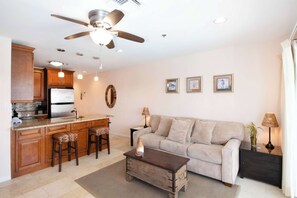 TV, DVD player, offices