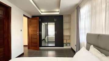 Standard Apart Daire, 2 Yatak Odası | Ütü/ütü masası, ücretsiz kablosuz İnternet