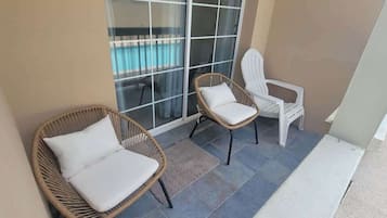 Condo, Multiple Beds, Patio, Pool View (Campeche Retreat #12) | Terrace/patio
