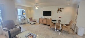Condo, Multiple Beds, Patio, Pool View (Campeche Retreat #12) | Living area