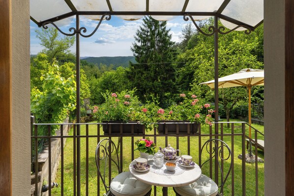 Villa, vue jardin | Terrasse/Patio