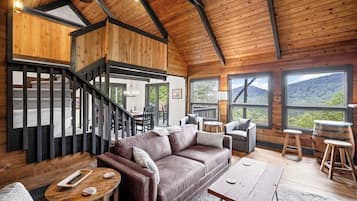 TV connectée, cheminée