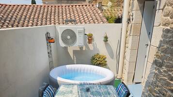 Chambre Double Premium, vue ville | Terrasse/Patio