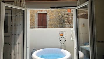 Premium Double Room, City View | Terrace/patio