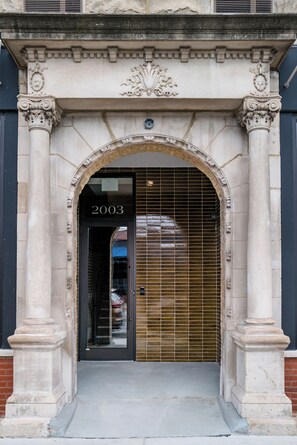 Façade de l’hébergement