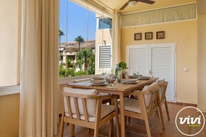 Dining - Marbella Sea View Apt | Pool, Terrace, Near Beach (Marbella)