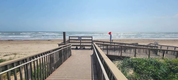 Beach nearby