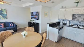 Condo, Multiple Beds, Balcony, Partial Ocean View (Cora Lee Beachview) | Interior