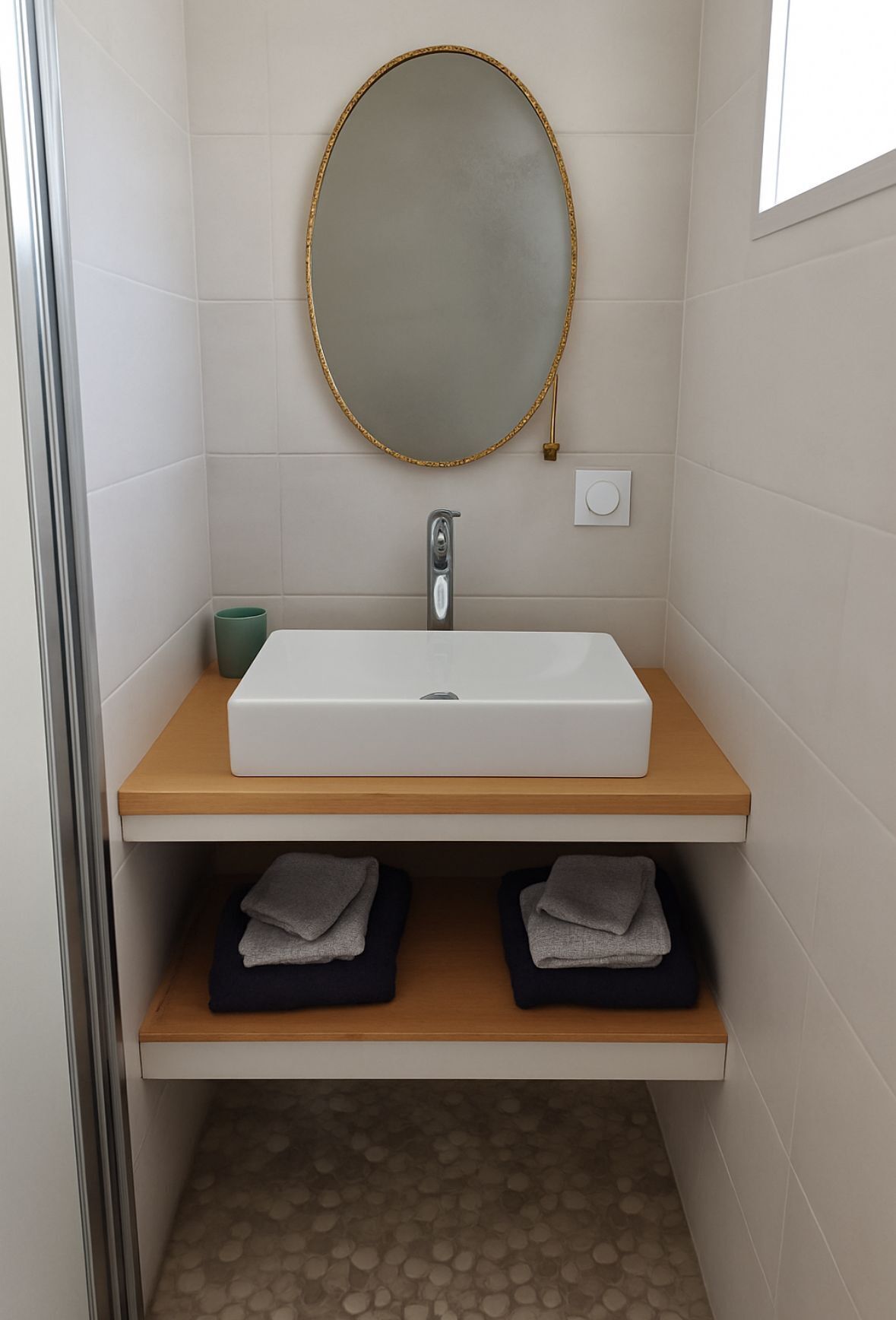 Handdoeken, zeep, toiletpapier