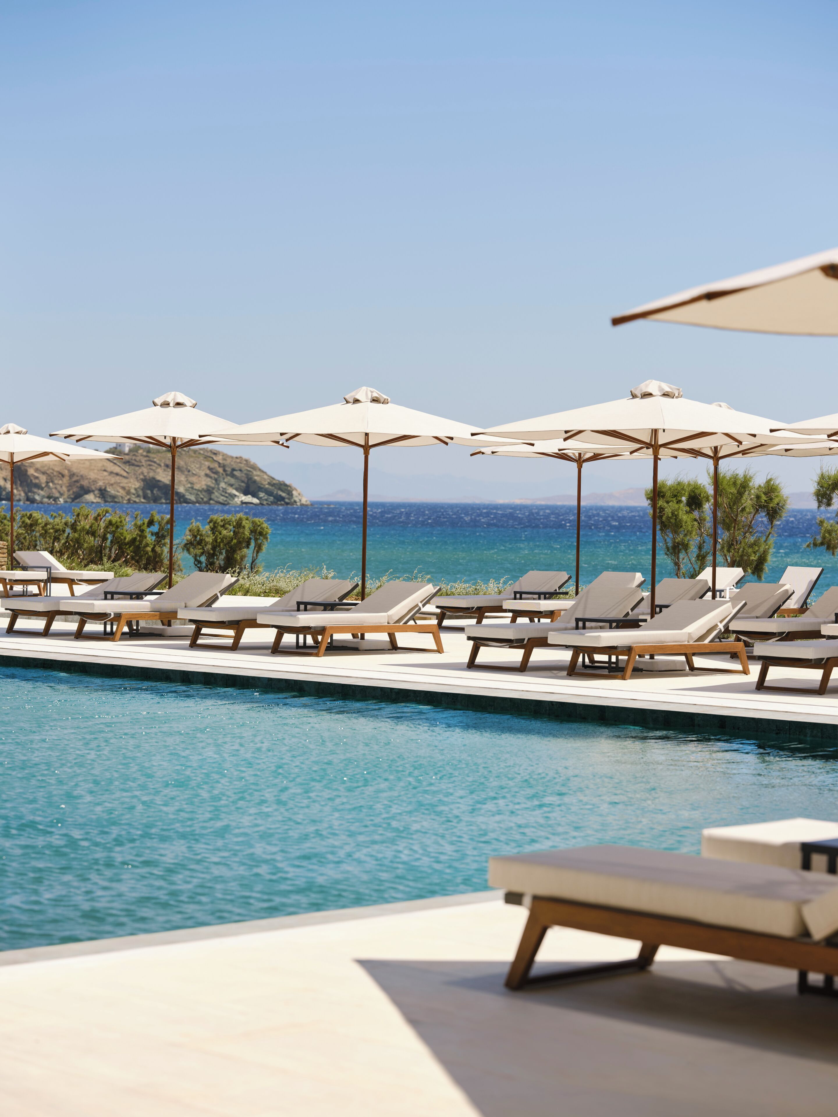 Seasonal outdoor pool