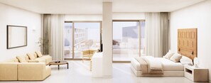 Vista Suite | Brankas, tirai kedap cahaya, tempat tidur bayi gratis, dan Wi-Fi gratis