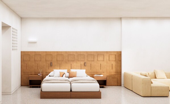 Luxury Suite, Balcony, Sea View | In-room safe, blackout drapes, free WiFi