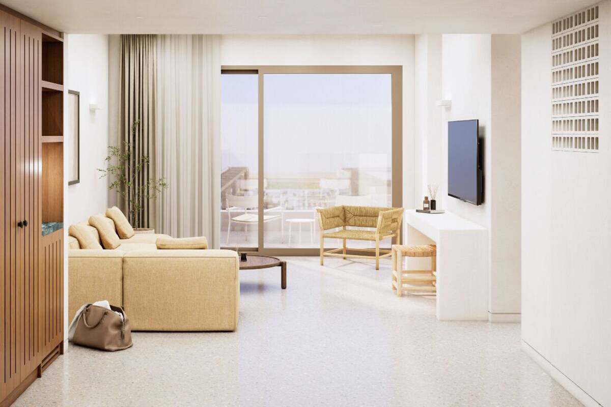 Executive Suite, Balcony, Sea View | In-room safe, blackout drapes, free WiFi
