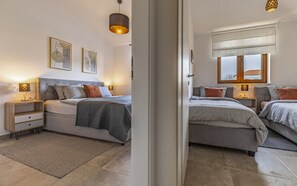 3 habitaciones, tabla de planchar con plancha y wifi gratis