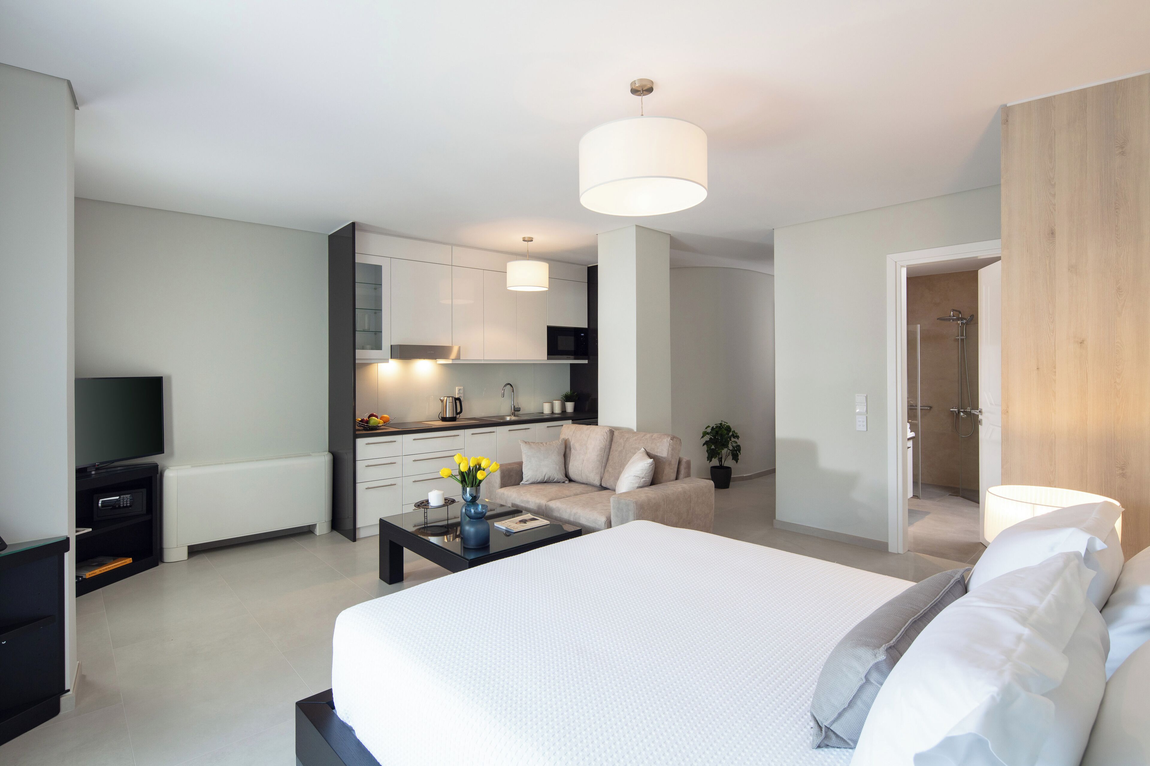 Standard Apartment, Balcony, City View | In-room safe, laptop workspace, blackout drapes, soundproofing