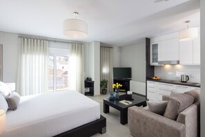 Standard-Apartment, Balkon, Stadtblick