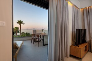 Superior Apartment, Sea View | Terrace/patio - Thalo Aegean Touch Apartments (Kos)