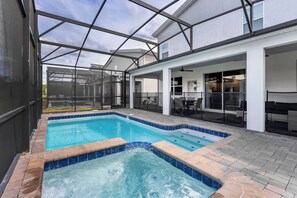 Indoor pool - Your Own Magic Kingdom 9 Bedroom Villa (Kissimmee)