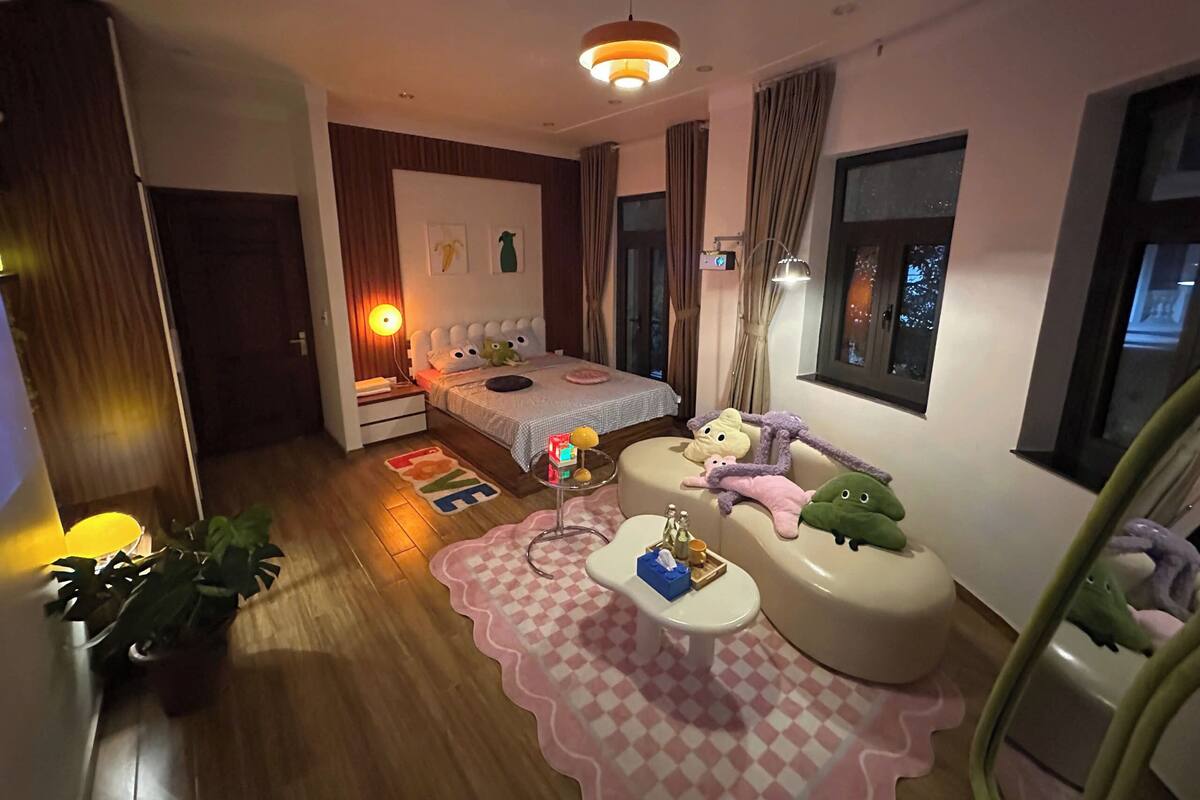 Honeymoon Double Room | Desk, blackout curtains, soundproofing, free WiFi