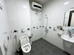 Hausschuhe, Bidet