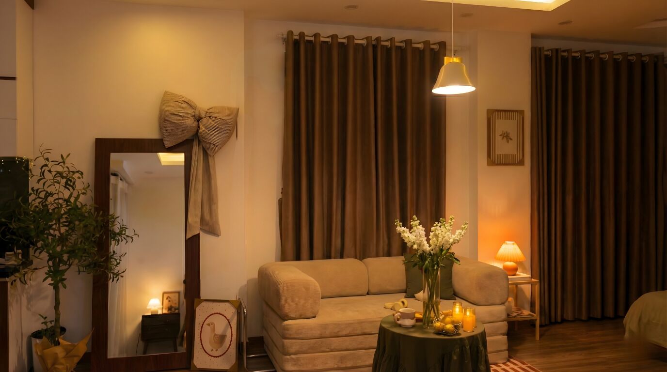 华丽双人房, 城市景观 | 办公 桌、遮光窗帘、隔音、免费 WiFi