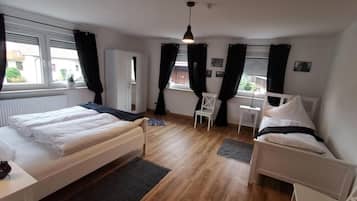8 bedrooms, iron/ironing board, WiFi, bed sheets