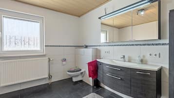 Shower, hair dryer