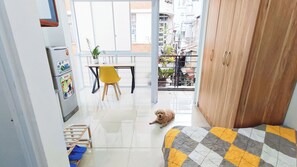 Deluxe Double Room, Kitchen, City View
