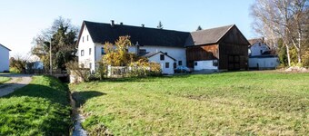 Ferienhaus 'Am Sallingbach' mit Balkon und WLAN