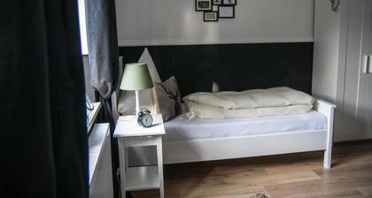 Ferienhaus 'Am Sallingbach' mit Balkon und WLAN