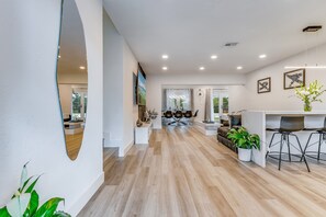 Casa de lujo, 4 habitaciones, piscina privada, vistas al jardín | Vistas desde la habitación