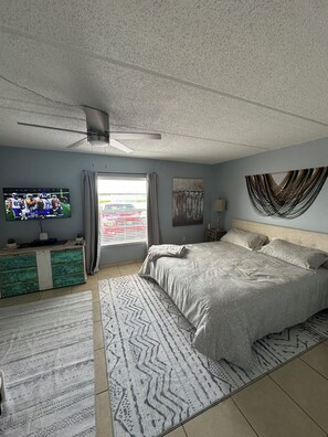 1 bedroom, iron/ironing board, free WiFi, bed sheets