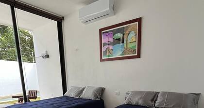 Deptos 5 min from the Convent of Sisal, we guarantee your relaxation and security.