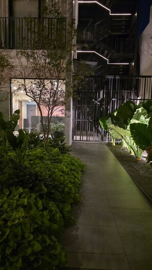 Enceinte de l’hébergement