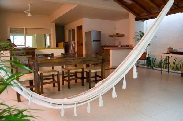 Apartment, 2 Bedrooms | Living area - Casita Ángel Feliz (Zihuatanejo)