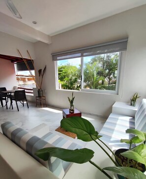 Comfort Apartment | Living area - Casita Ángel Feliz (Zihuatanejo)