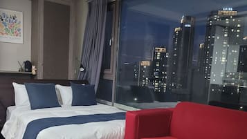 1 soverom, strykejern/-brett, wi-fi og sengetøy