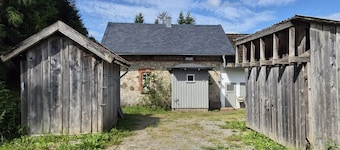 Historic train attendant's cottage on the Arber
