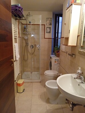 Shower, free toiletries, hair dryer, bidet - MILADY - COZY, ROMANTIC APARTMENT IN FLORENCE (Firenze)
