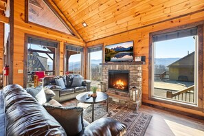 電視、壁爐、電子遊戲