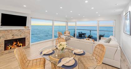 Big Rock Beach Retreat With Oceanfront Balconies, Direct Beach Access & Sweeping Sunset Views Pacific Coast Outlook by Avantstay