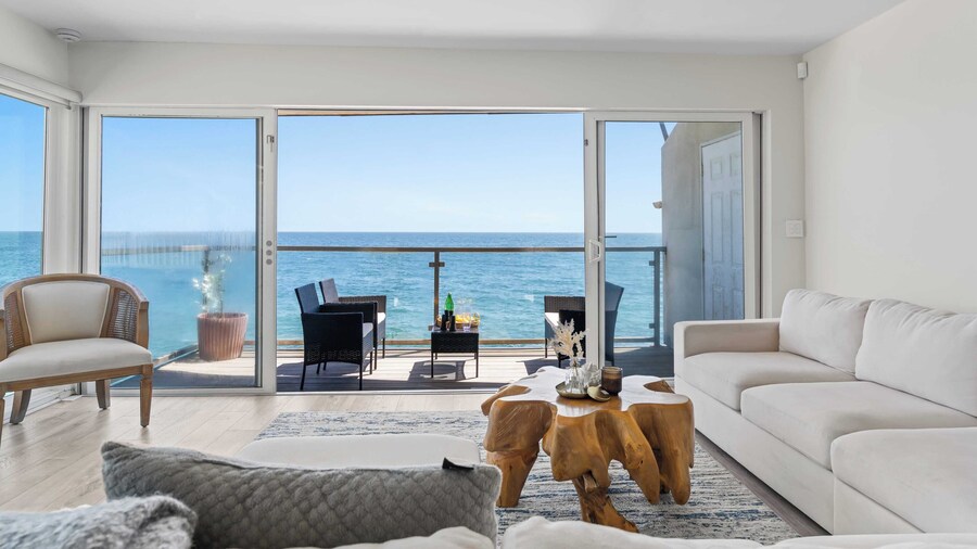 Big Rock Beach Retreat With Oceanfront Balconies, Direct Beach Access & Sweeping Sunset Views Pacific Coast Outlook by Avantstay