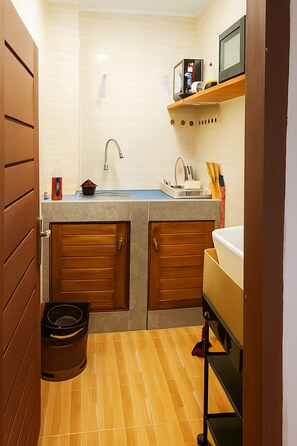 Handtücher, Seife, Toilettenpapier