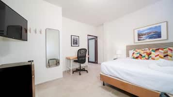 Habitación doble Deluxe | Ropa de cama de alta calidad, wifi gratis y ropa de cama