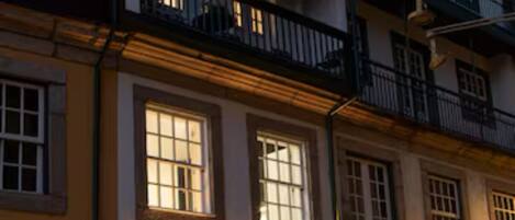 Majoituspaikan julkisivu